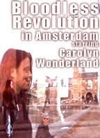 Bloodless Revolution in Amsterdam with Carolyn Wonderland artwork